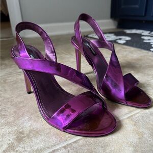 Nine West Elegant Purple Women's Heels